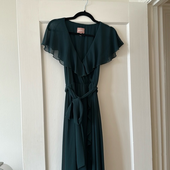 Show Me Your Mumu Green Bridesmaid Dress - Picture 4 of 7